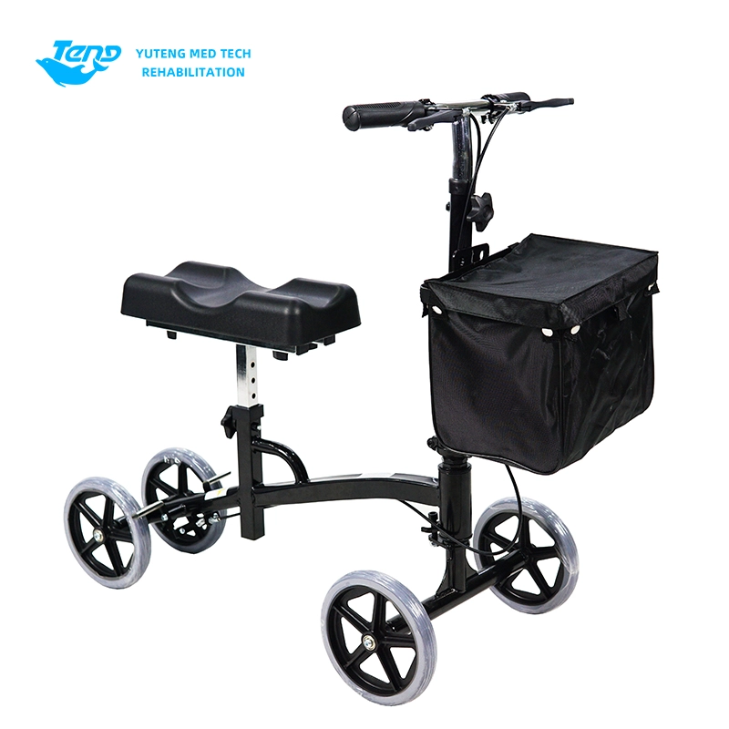Aluminium knie training rollator