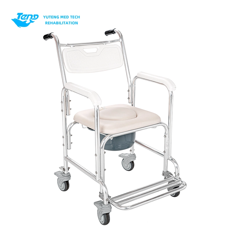 Commode -stoel met wielen