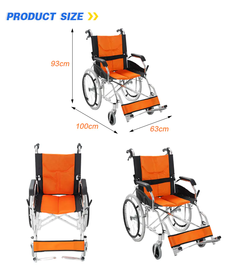 24 Foot Manual Wheelchair