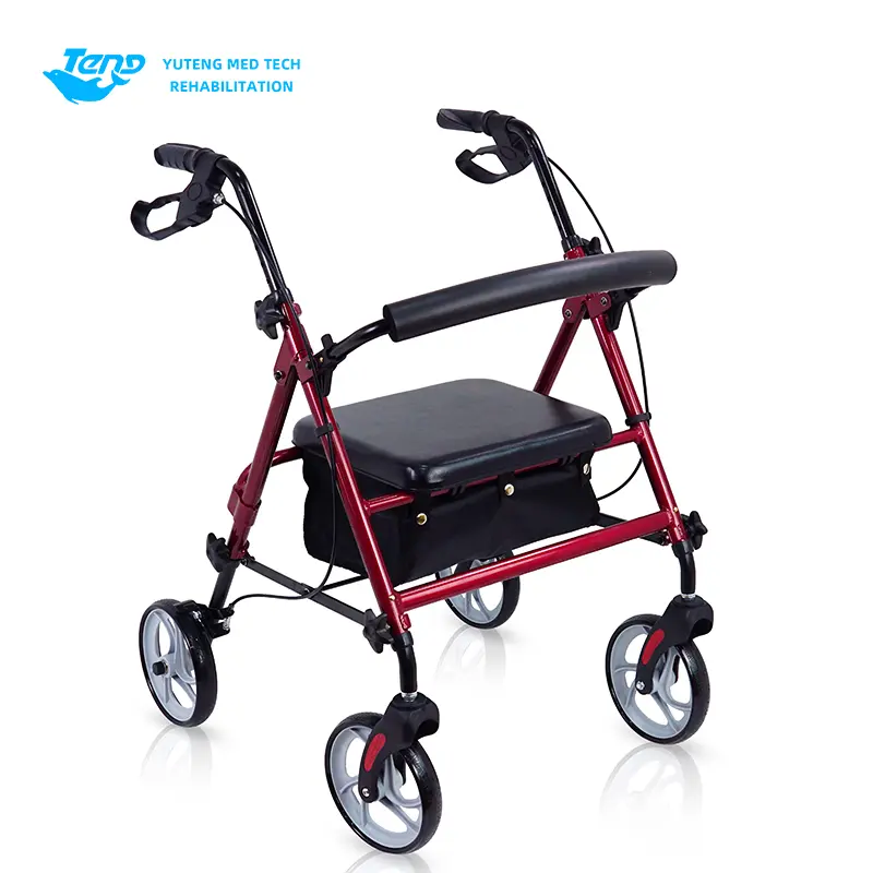 Rollator Walker met stoel en mand
